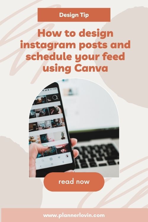 Canva Tip: How to design instagram posts and schedule your feed