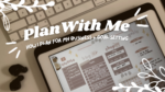 Aug Digital Plan With Me | How I plan for my business and goal setting