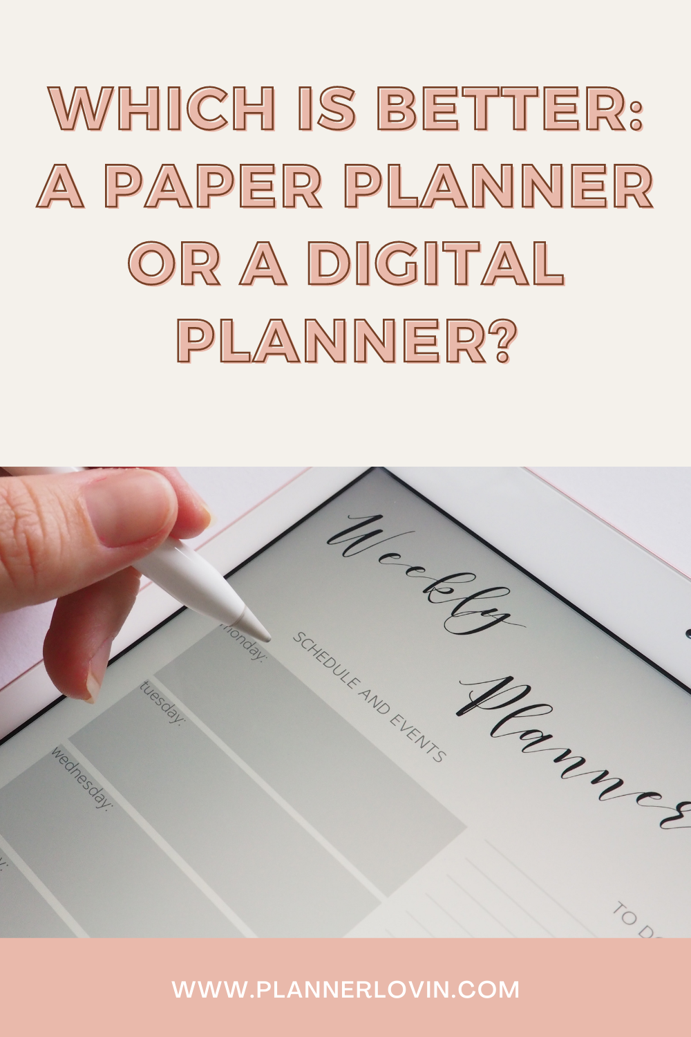 Which is Better: A Paper Planner or a Digital Planner?