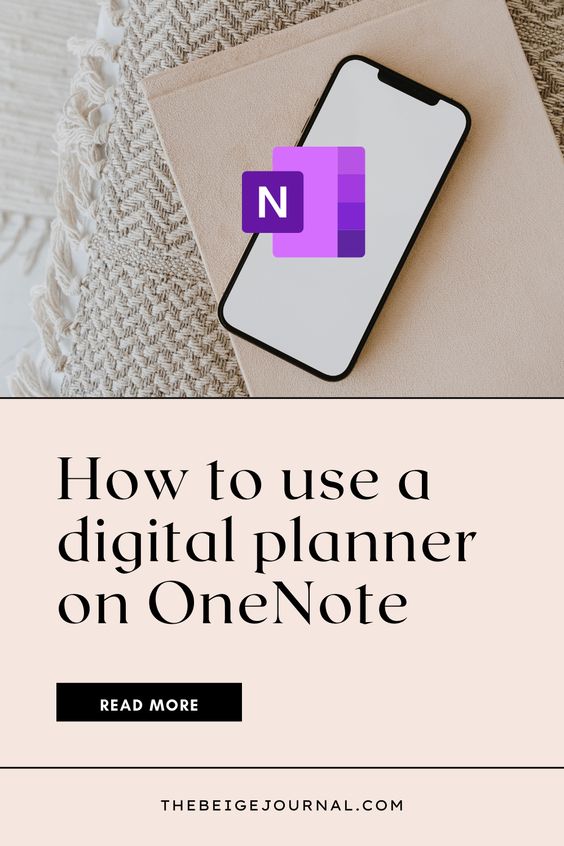 How to use OneNote for your digital planner
