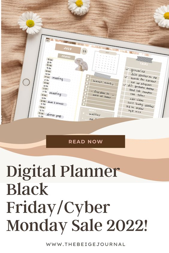 Digital Planner Black Friday/Cyber Monday Sale 2022!