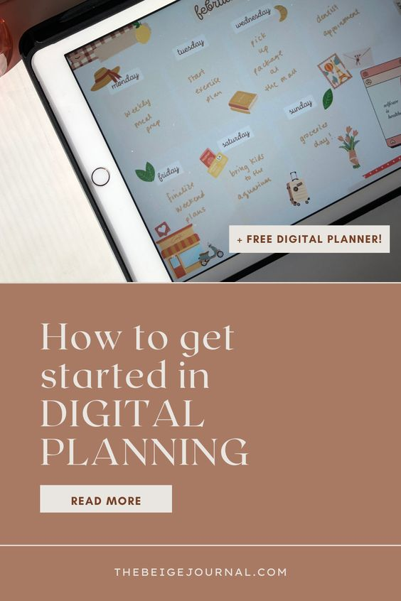 How to start digital planning in 2023 | digital planner download