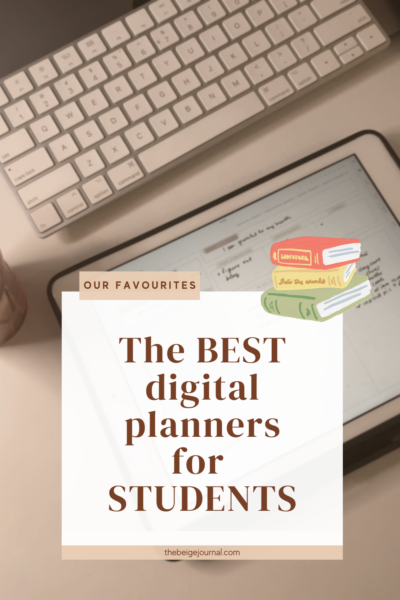 Organize Your Academic Life with the Best Digital Planners for Students