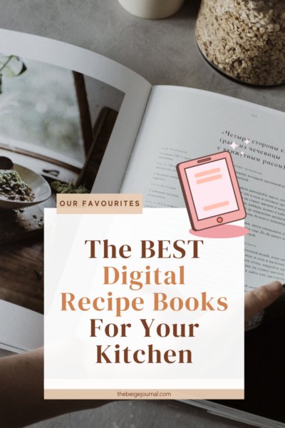 The Best Digital Recipe Books For Your Kitchen