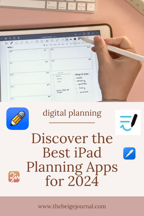 Discover the Best iPad Planning Apps for 2024