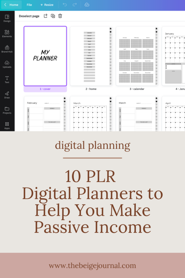 10 PLR Digital Planners To Help You Make Passive Income In 2024   Image 9 600x900 