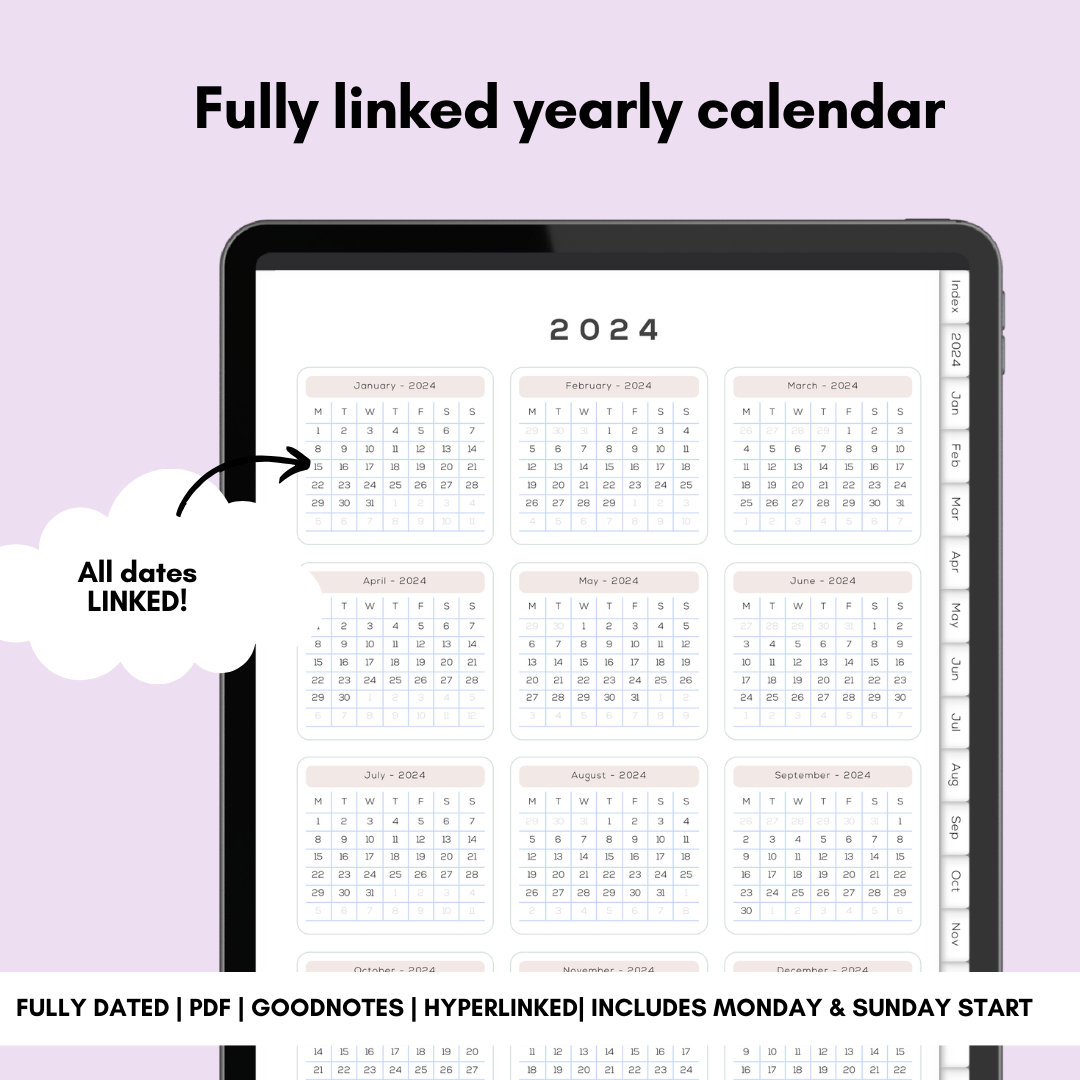 The easiest way to create a digital planner that syncs with Google Calendar