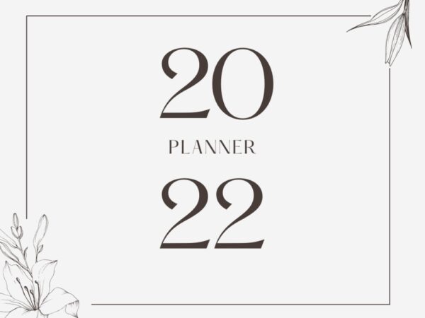 2022 Planner Covers