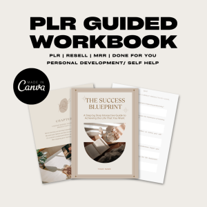 PLR / MRR guided workbook | Achieve the life you want